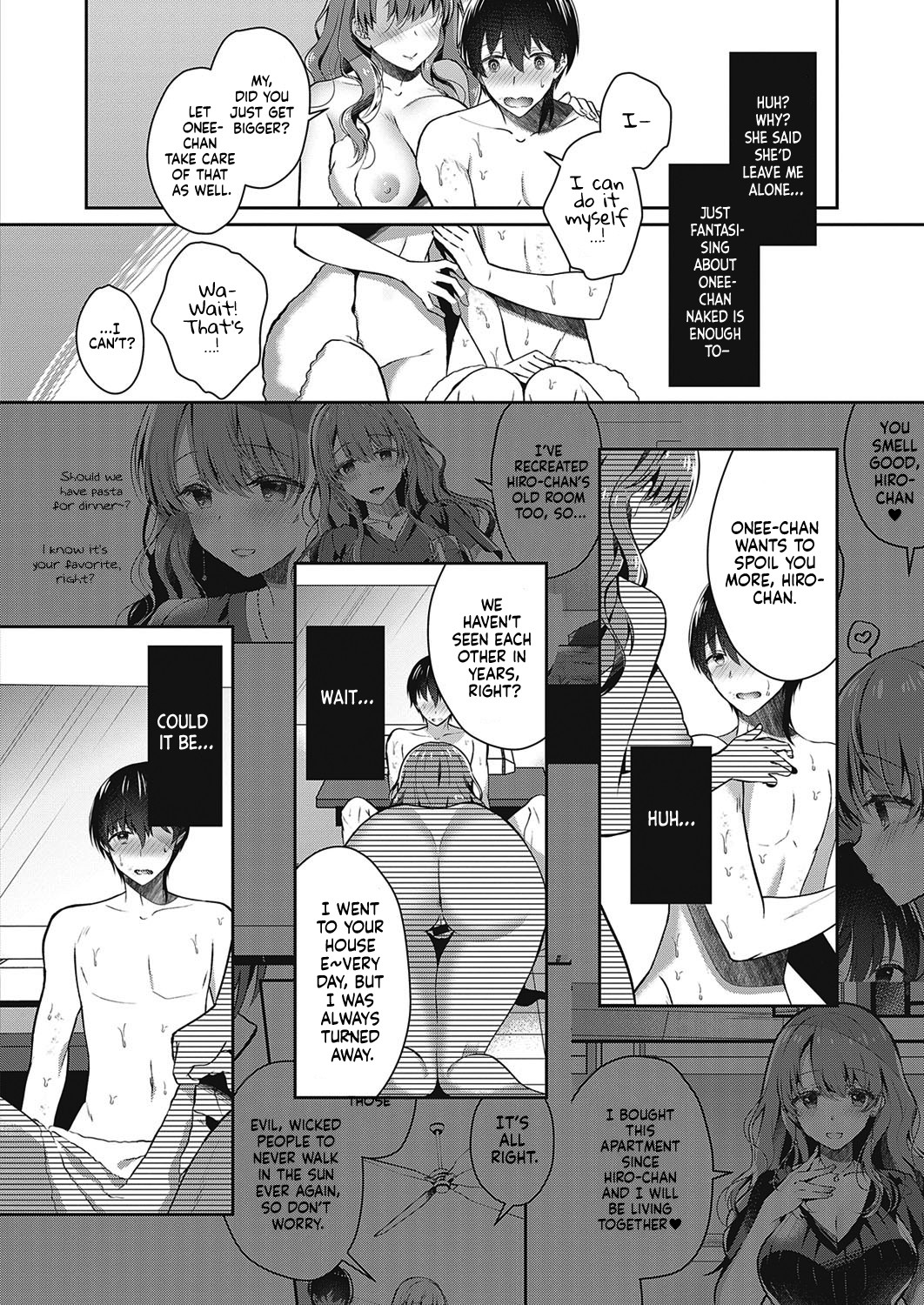 Hentai Manga Comic-Big Sister's Happy Spoiling-Read-8